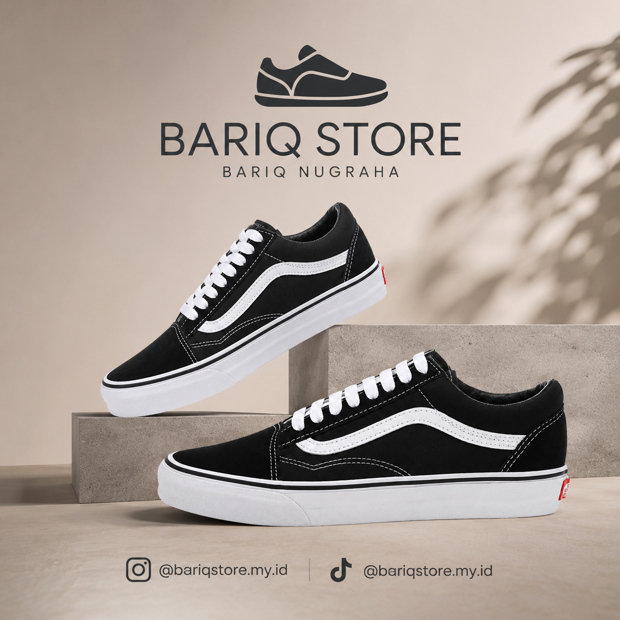 VANS Kanvas Hitam