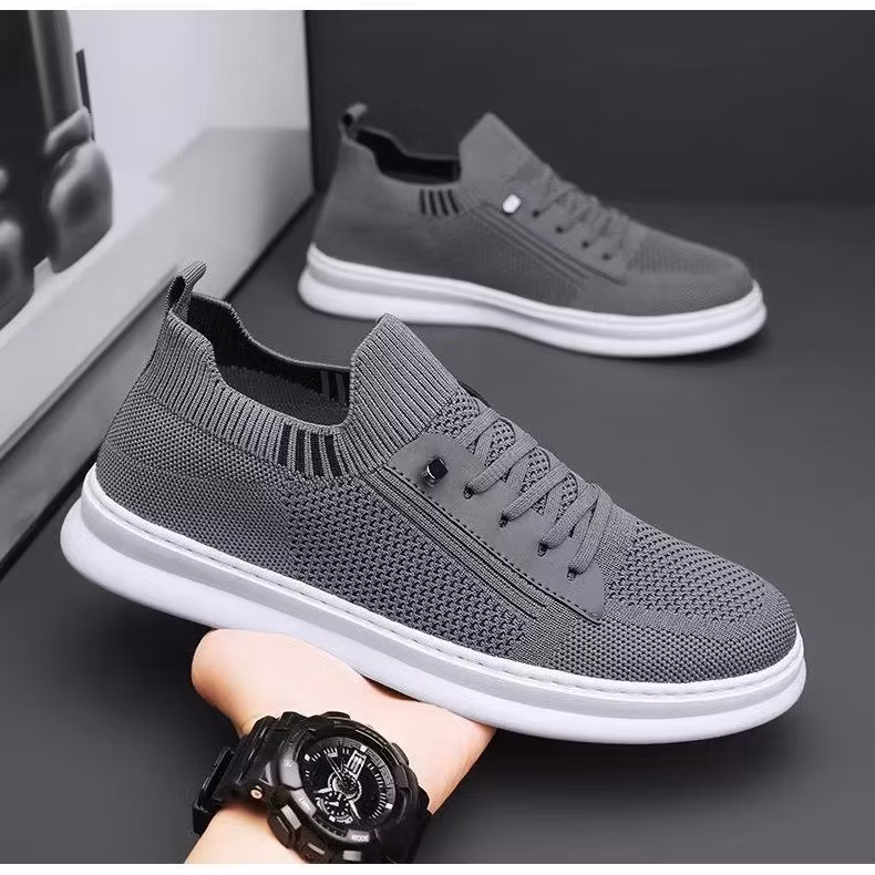 Sepatu Naxus Warna Abu Abu