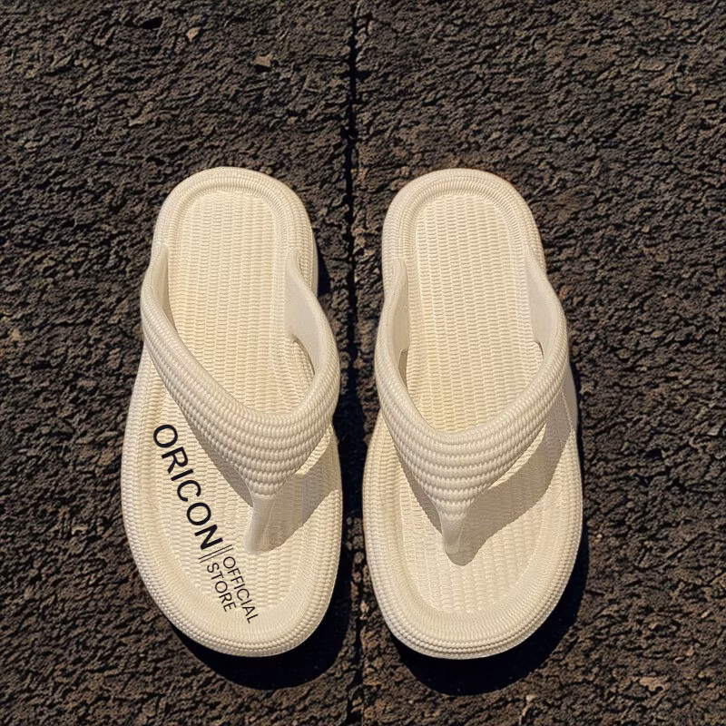 Sandal Cream model Jepit