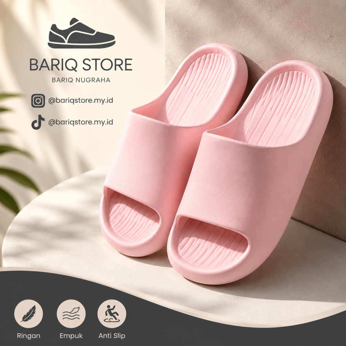 Sandal warna Pink