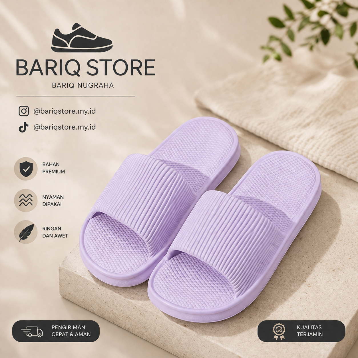 Sandal Ungu